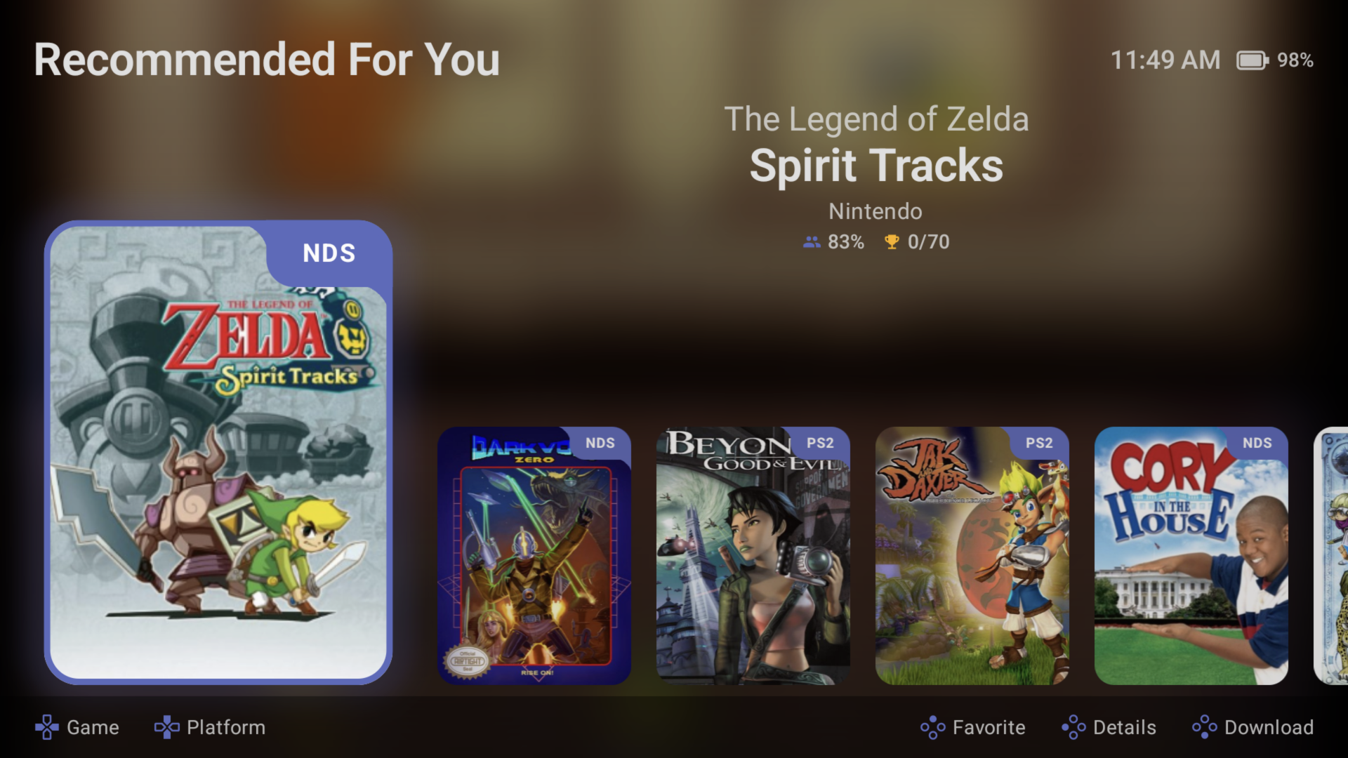 Argosy Launcher screenshot