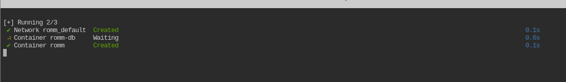 Compose Up Working